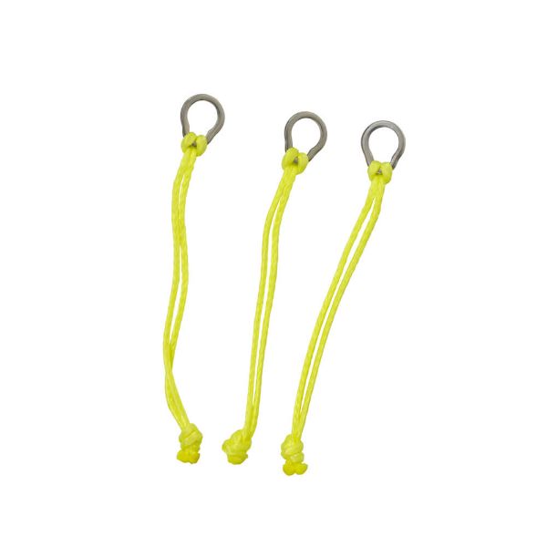 Tronix Pro Pre Tied Dongles Yellow - 200lb | Medium | 50mm