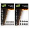 Fox Essentials Edges Large Shot On Hook - 0.5g
