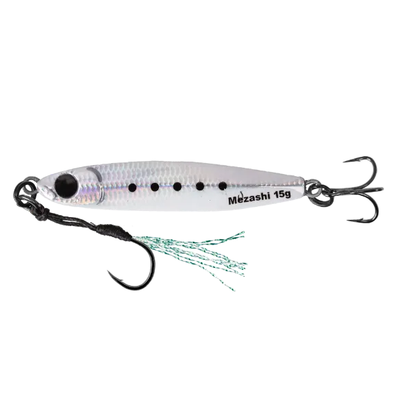 Mustad Mezashi Casting Jig - 20g Shirasu