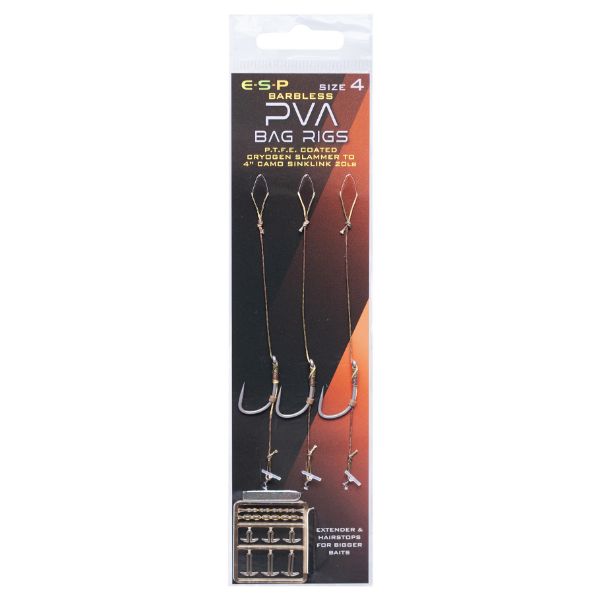 ESP PVA Bag Rig Barbless - Size 4