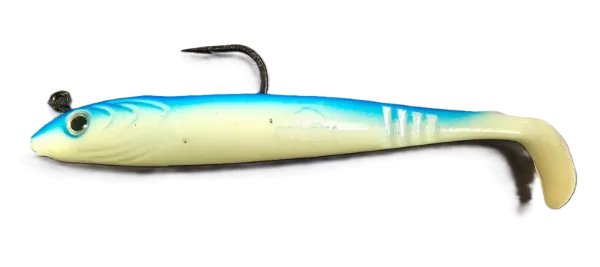 Red Gill Bass Assassin 4.5" 16.5g - Blue White