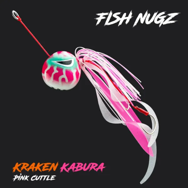 Wild Seas Fish Nugz Kraken Kabura - Pink Cuttle