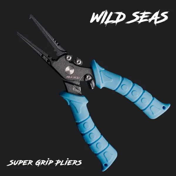 Wild Seas Super Grip Fishing Pliers
