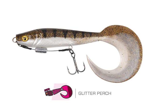 Fox Rage Pro Grub 12cm Loaded - UV Glitter Perch